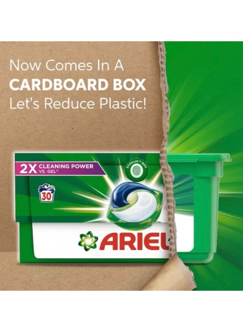 Ariel Original All-in-1 Pods, 15 Count Laundry Detergent Pods. Cleans, Lifts Stains and Brightens (Pack of 4), 60 pods - Image 4