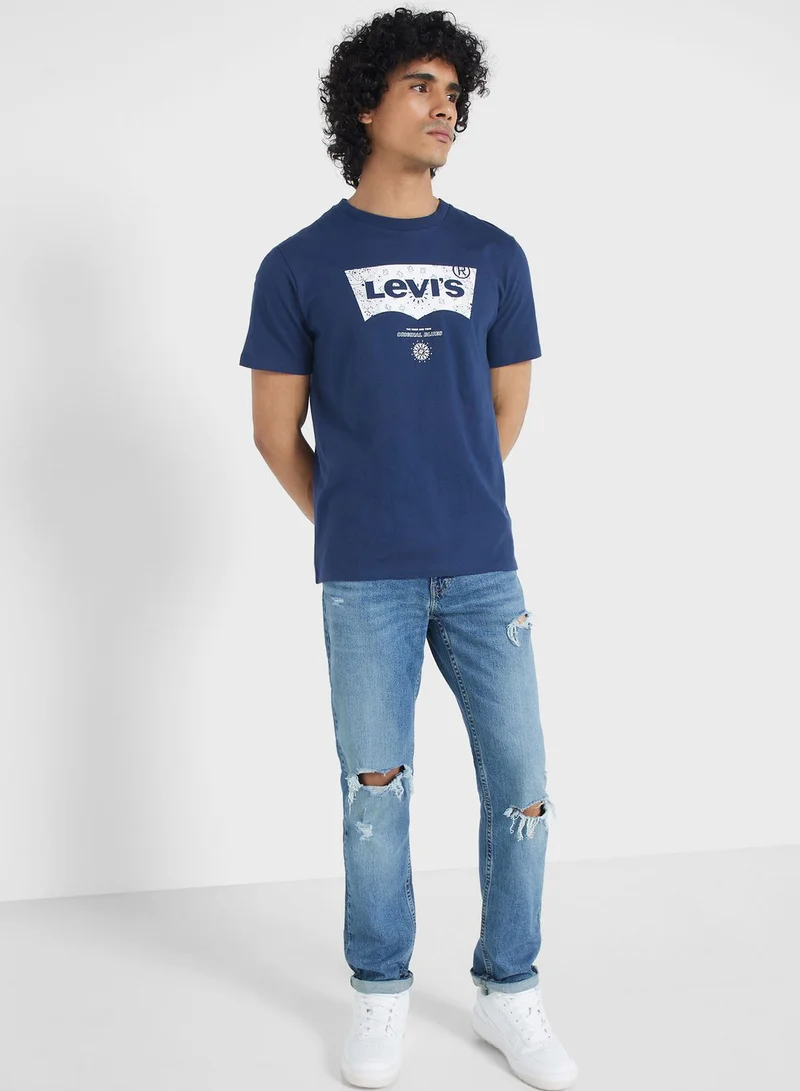Levi's Light Wash Relaxed Fit Jeans