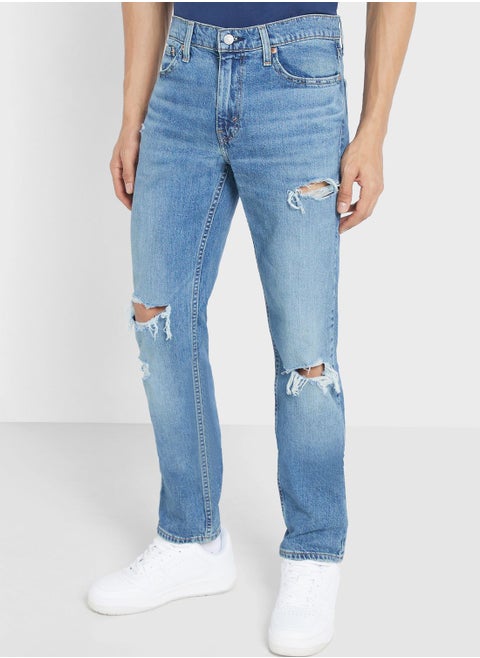 Light Wash Relaxed Fit Jeans