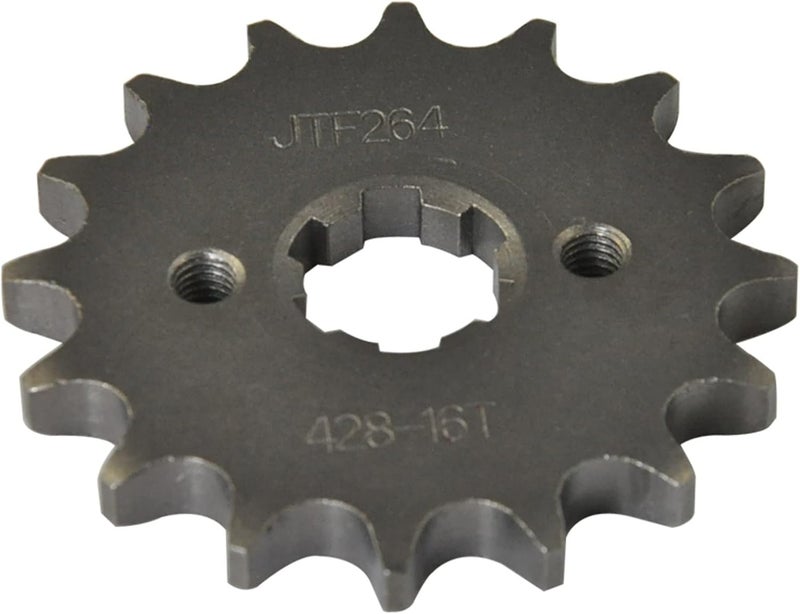 QASULER 428 16T Motorcycle Front Sprocket - Image 1