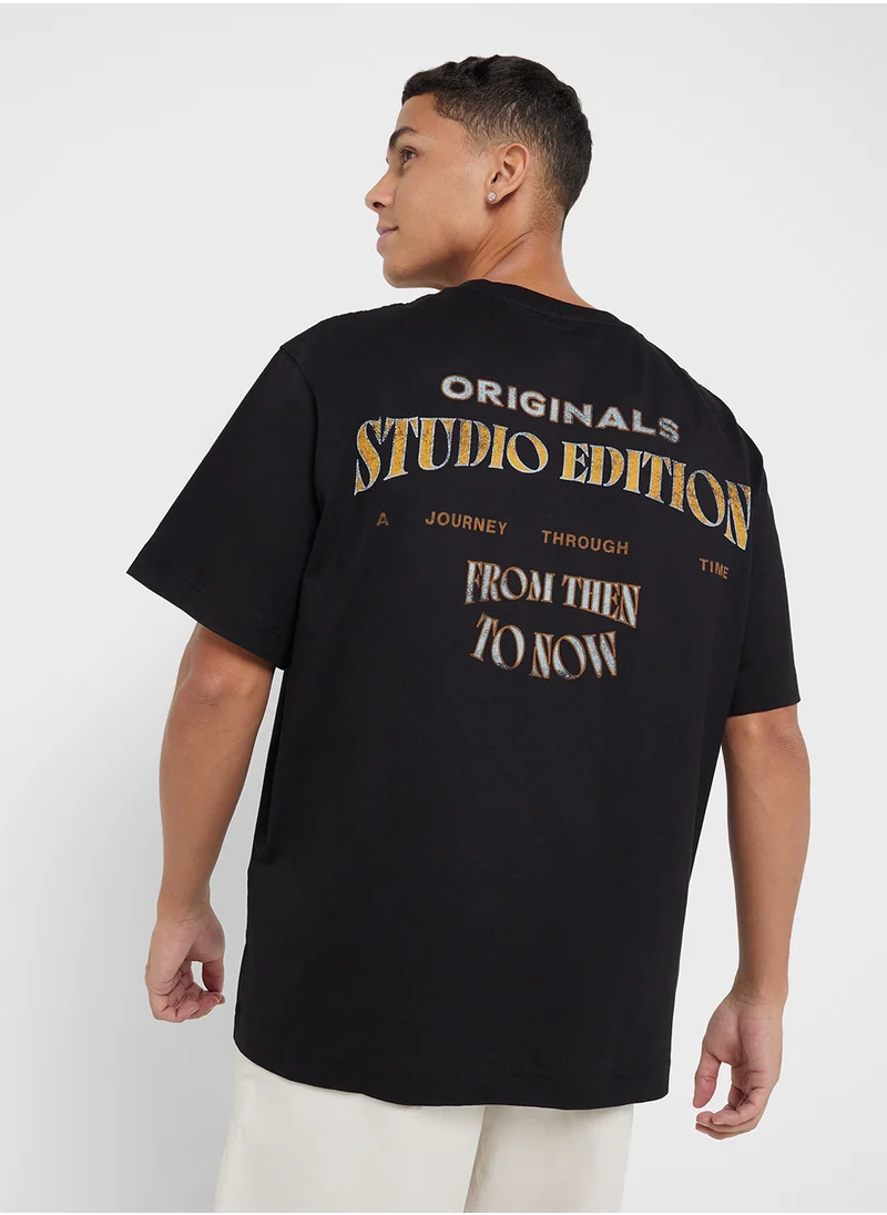 JACK & JONES Jorlucca Crew Neck T-Shirt