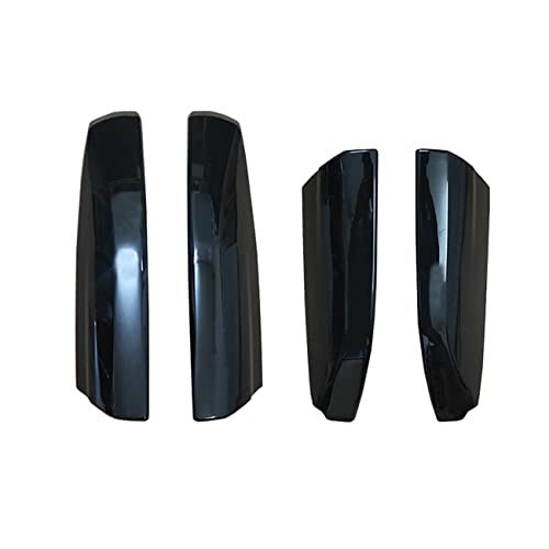 Tocatus Roof Cargo Rack Rail End Cover Shell Cap Trim for Toyota Highlander 2008-2013, Black, 4pcs - Image 3