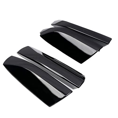 Tocatus Roof Cargo Rack Rail End Cover Shell Cap Trim for Toyota Highlander 2008-2013, Black, 4pcs - Image 2