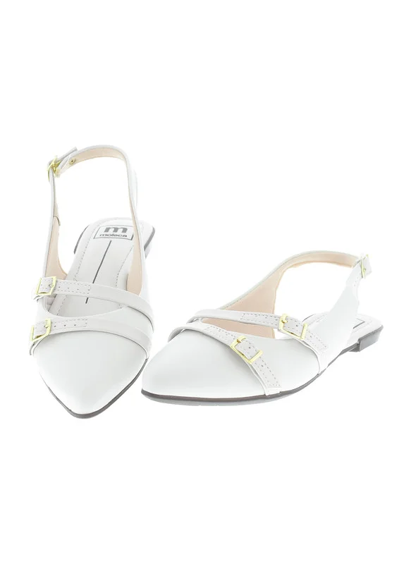 MOLECA Classic Slingback Pumps for Women – Elegant Low Heel Shoes | Comfortable Slip-On Design | Ladies Office & Formal Footwear | Stylish Back Strap Pumps for Work, Events & Daily Wear