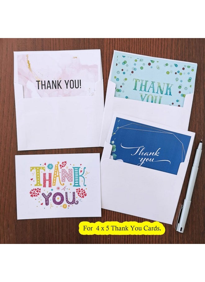 Winlyn - 200 Pcs Bulk A2 Invitation Envelopes In White Peel & Press Self Seal 4 3/8 X 5 3/4 Square Flap Envelopes Rsvp Return Envelopes 95Lb. For Announcement Mailing 4X5 Greeting Cards Photo 1/4 Fold Cards - Image 1