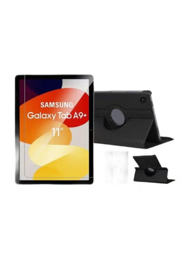 The Irresistible Offer! Complete Protection Bundle for Samsung Tab A9 Plus – Original 360° Rotating Case + Shockproof Tempered Glass Screen Protector And all this for less than the price of the case alone! - Image 4