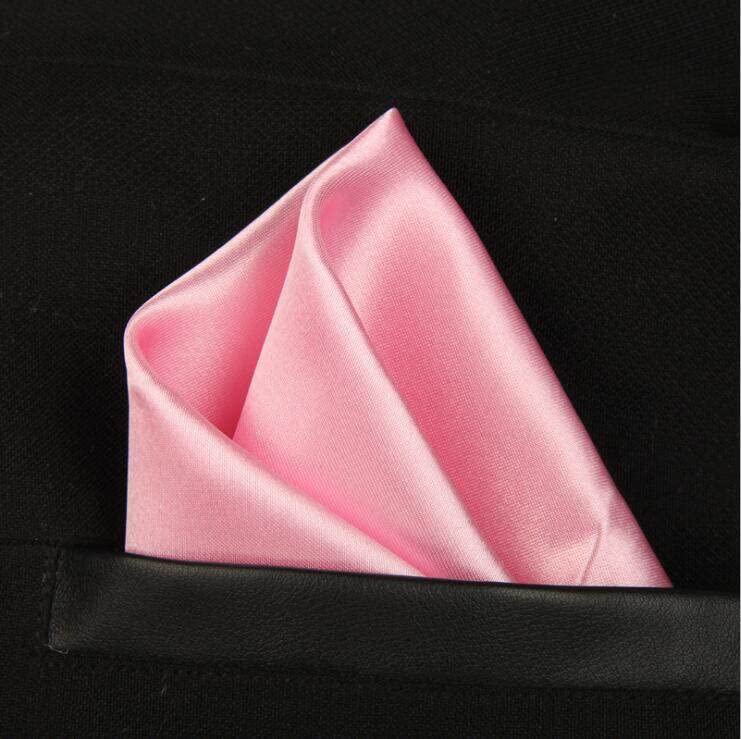 Young Arrow Satin Pocket Square for Men, Wedding Handkerchief for Suits, Blazers & Tuxedo, Men's Pocket Square Combo (Pack of 10) - Image 4