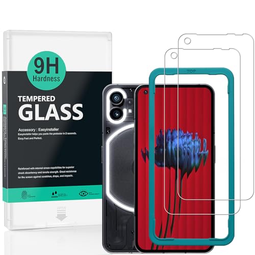 Ibywind Screen Protector For Nothing phone 1 5G655 Incheswith 2Pcs Tempered GlassFingerprint ReaderEasy to install - Image 1