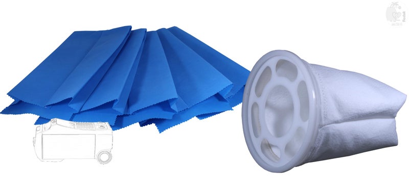 RODAK Combo Filter with Reusable Filters, Compatible with Euroclen 2000, MITEY, XL, EXCEL, ACE, ACE PLUS, EC 300, JET, STAR Models (Pack of 5) - Image 1
