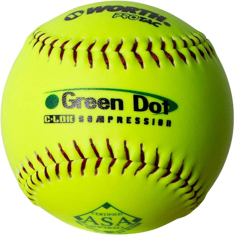 WORTH | Slowpitch Softballs | USA / ASA Approved | 12 Count | Multiple Options - Image 1
