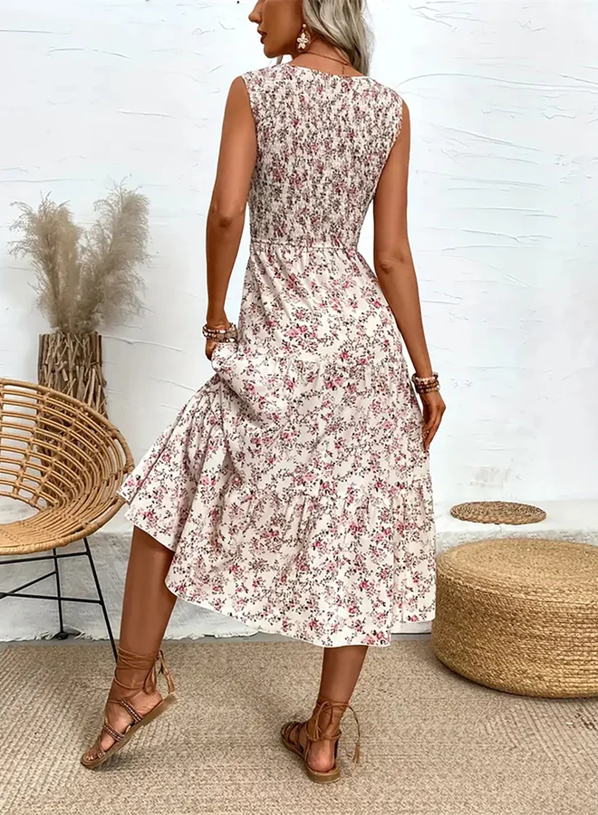 Take Two Floral Tiered Dress
