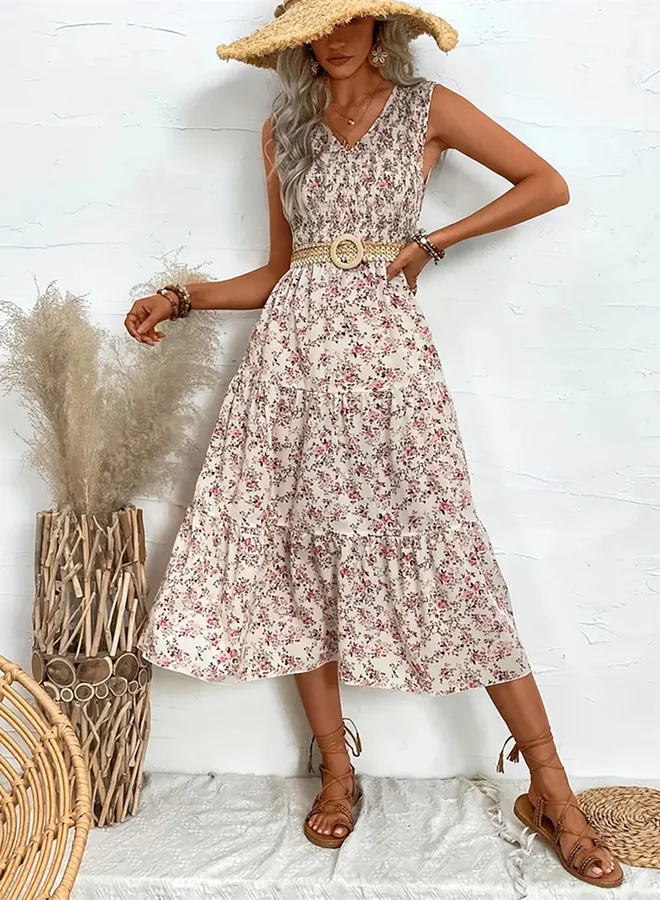 Take Two Floral Tiered Dress