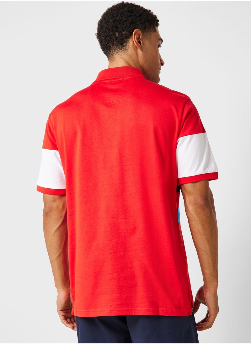NAUTICA - Dexter Color Block Polo - Image 1