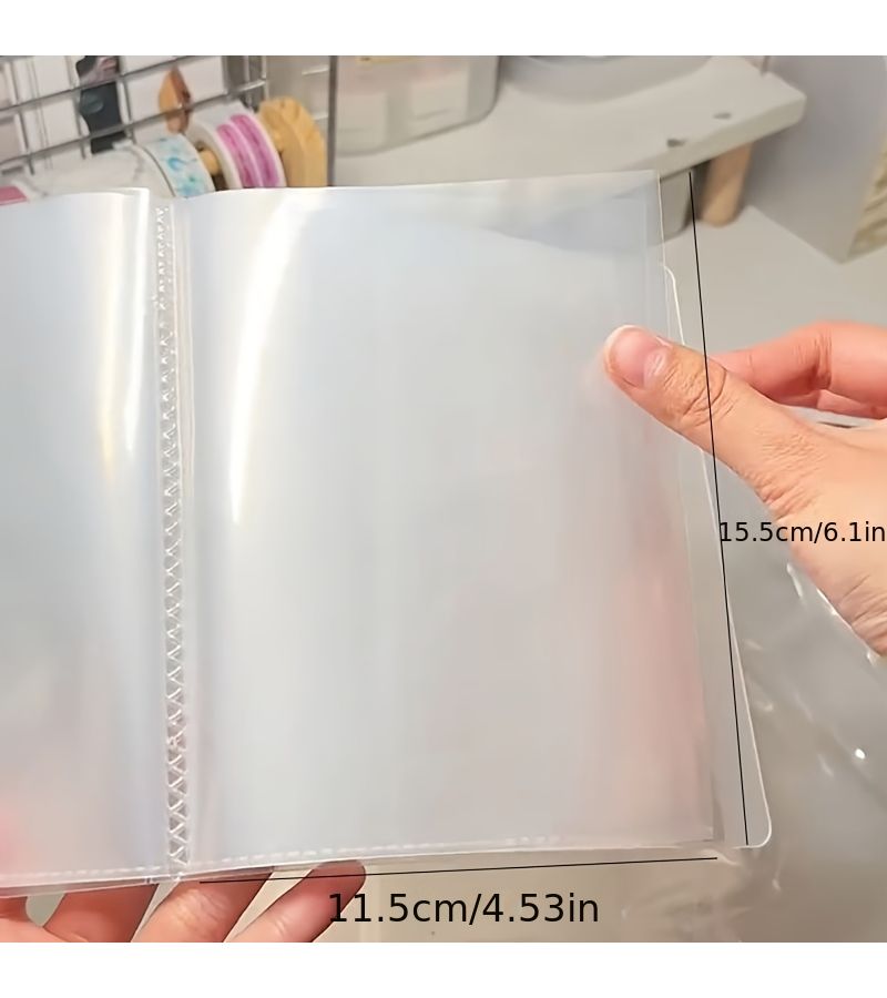 A6 Storage Album 80 Pages For Stickers Postcards Photo Journal Cards And Notes - Image 2