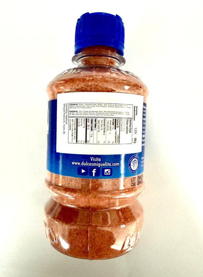 Miguelito El Original Mexican Candy Chili Powder 3 Bottles 250g (8.8oz) Each - Image 2