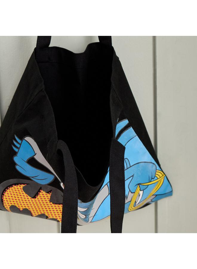 Looney Tunes Cotton Canvas Shopping Bag 34X39 Cm - Image 4