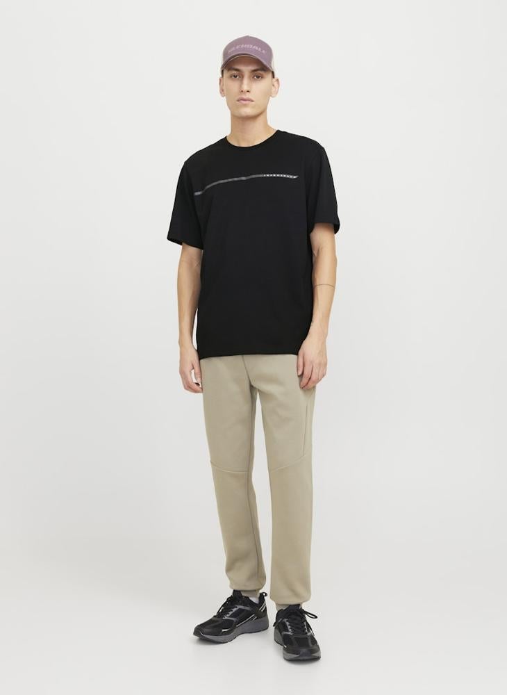 JACK & JONES - Jcofusion Full Branding Crew Neck T-Shirt - Image 1