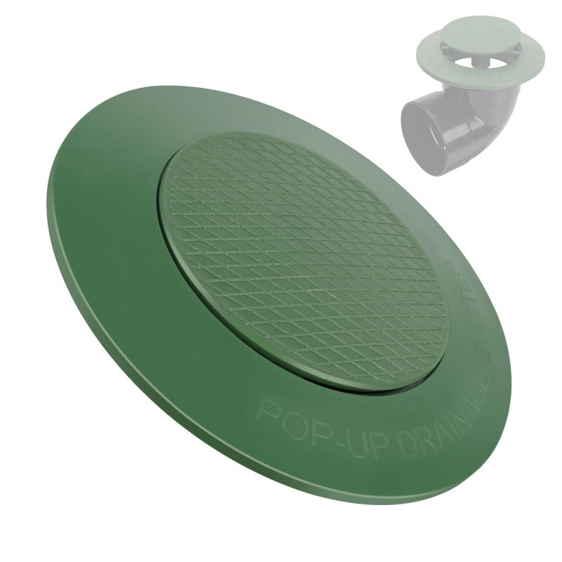 Dfnidy Pop Up Drain Pipe Cover for 4-Inch Sewer and Drain Pipe Fittings, Compatible with 420C 422G Pop Up Drainage Emitter Replacement - Image 1
