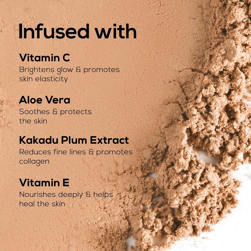 RENEE Pro Hd 3In1 Compact Amande Works As Compact Powder Concealer Foundation Spf 20 Matte Finish High Coverage Enriched With Vitamin E C Aloe Vera All GresBeige - Image 5