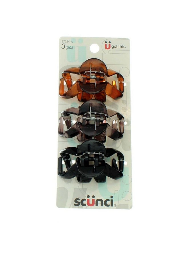 Scunci Effortless Beauty Jaw Hair Clips 3 Ea (Pack Of 2) - Image 5