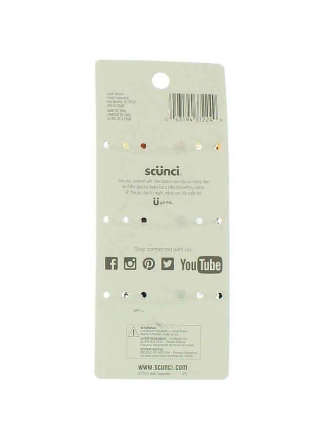 Scunci Effortless Beauty Jaw Hair Clips 3 Ea (Pack Of 2) - Image 4