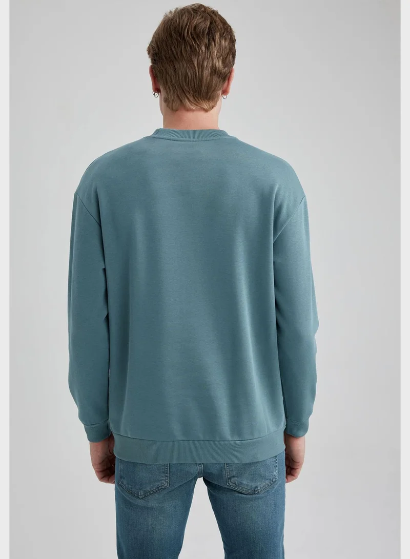 DeFacto Forest Printed Sweatshirt