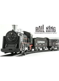 Vardem Rail King Battery Operated Classic Train Set 19 Piece Battery Operated Rail Train  - Image 3