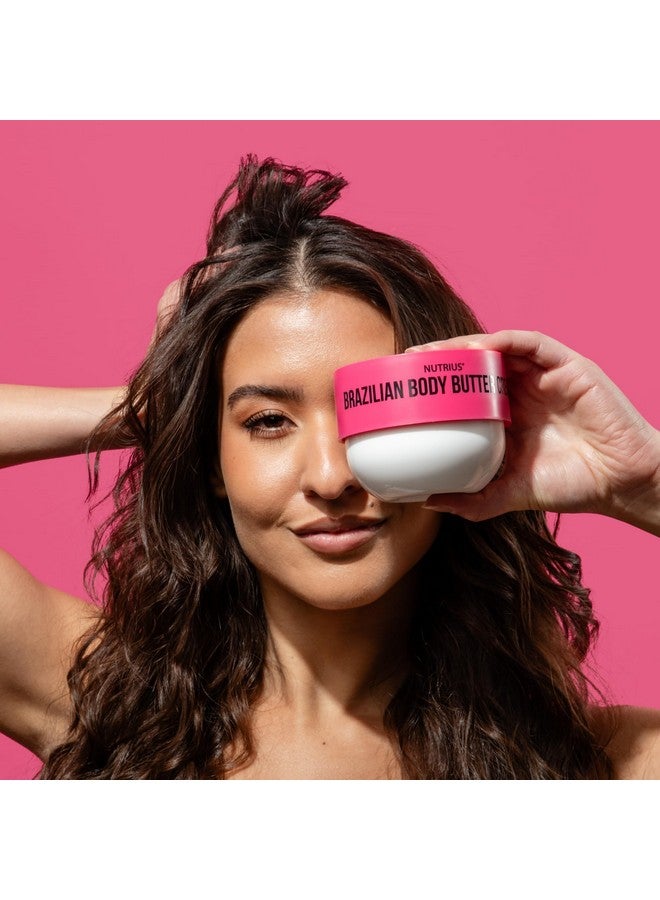 Nutrius Brazilian Body Butter Cream - Coco + Berry Bliss (2 x 6 FL OZ) - Image 2