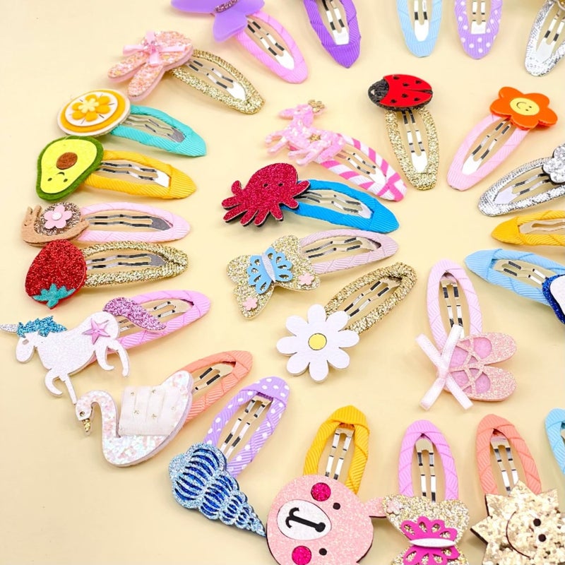 Cartoon Animal Fruit Hair Clips for Girls - BB Clips Wholesale - Image 4