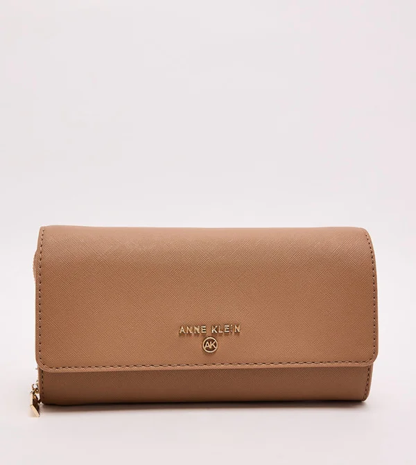 ANNE KLEIN Anne Klein Textured Flap Crossbody Bag