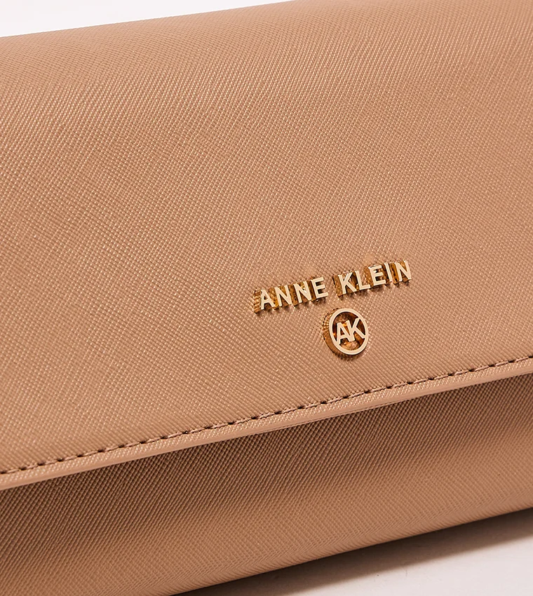 Anne Klein  Anne Klein Textured Flap Crossbody Bag for Women | Best Price UAE