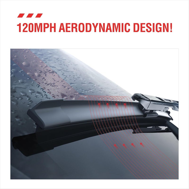 BERG REGEN 22"+20" Front Windshield Wiper Blades - Image 2