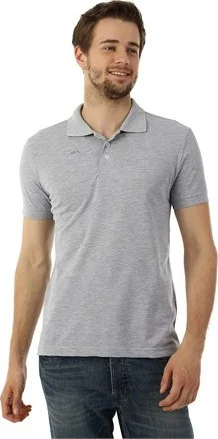Mervem Lakos T-Shirt Polo Neck Gray