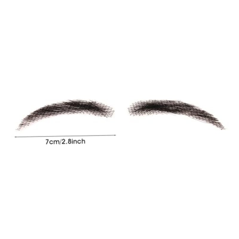 Eye Wig, Eyebrow Wigs For Women, Invisible 3d False Eyebrows Wigs, Unisex Design 1 Pair, D2-vm32-2,Eyebrow for Women - Image 2