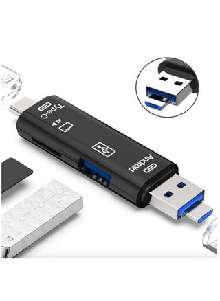 Micro SD Card Reader, 5 in 1 USB 2 Type-C Flash Memory Card Reader Multifunction Adapter for Windows Laptop New MacBook Nexus and More - pzsku/ZA0BF7B0248007ECFBAE7Z/45/1743509166/f33c3850-576d-469c-9968-05b65ba7203d