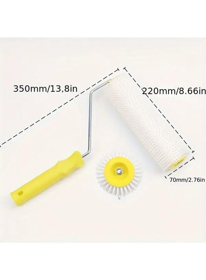 Model A1 8.66 Inch Defoaming Drum Brush Spike Roller For Latex Floor Self Leveling Compound - Image 5