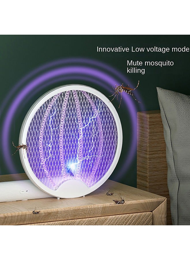 Generic Electric Fly Killer,Electric Fly Swatter, Foldable, Rechargeable with Improved, for Indoor Home Office Backyard Patio Camping  - Image 4