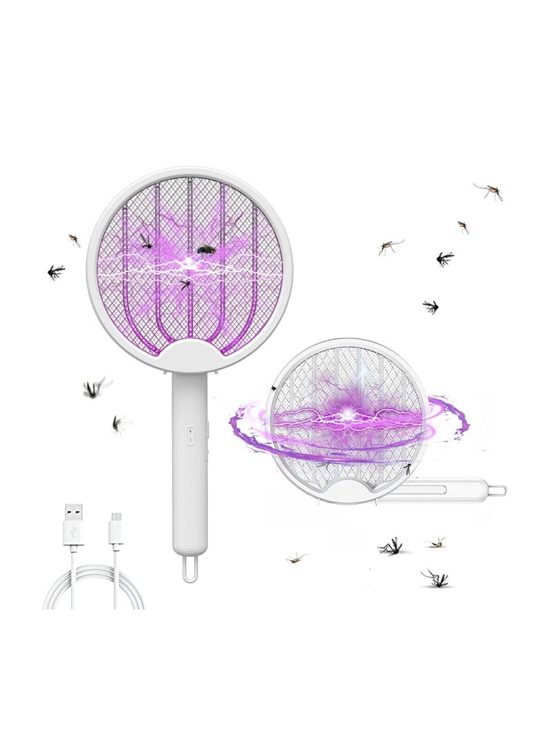 Generic Electric Fly Killer,Electric Fly Swatter, Foldable, Rechargeable with Improved, for Indoor Home Office Backyard Patio Camping  - Image 1