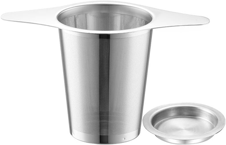 Tea Strainer – 304 Stainless Steel Double-Handled Fairness Cup, with Tea Saucer, Infuser Set