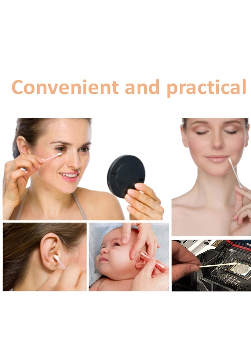 Cotton Swabs Plastic Sticks Spiral & Round Tips - 1pcs - Image 4