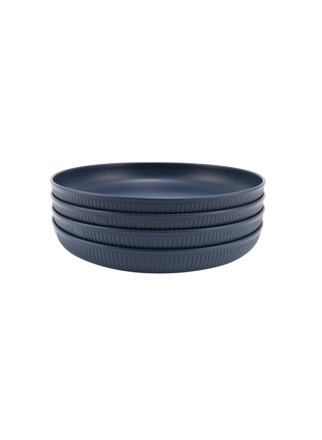 Direct Sale Of Thickened Wheat Straw Dinner Plates For Home Use, Nordic Style 22cm Fruit Plate, Salad Plate, Pp Plate