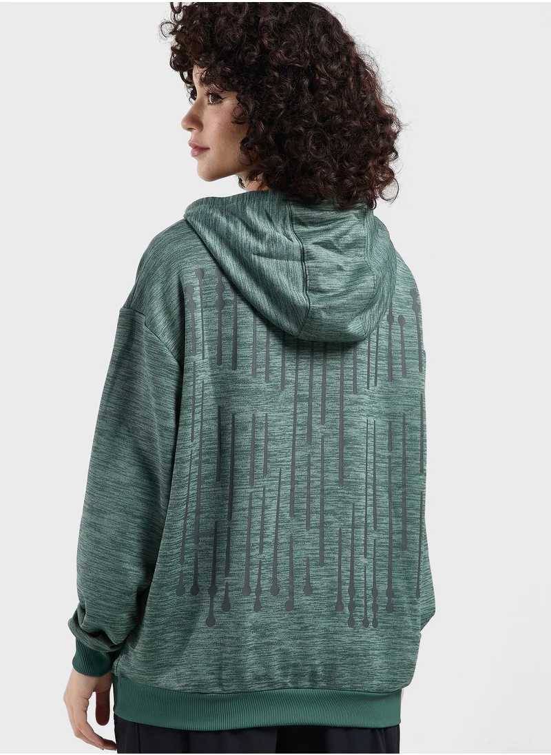 SQUATWOLF Code Oversized Drip Hoodie