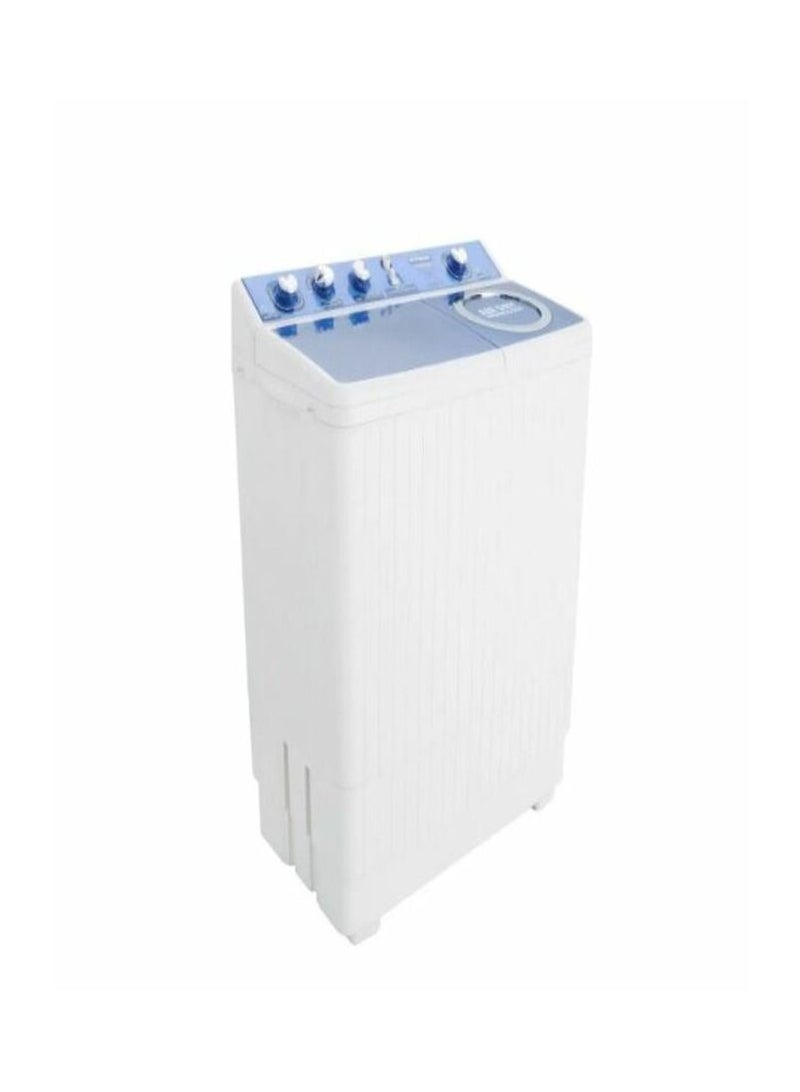 فريش غسالة ملابس نصف اوتوماتيك فريش مودرن، تحميل علوي، 7 كيلو، ابيض/ ازرق - FWT807NA - Image 2