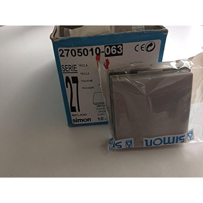 2705010-063  BUTTON, GREY, S.27 SCUDO