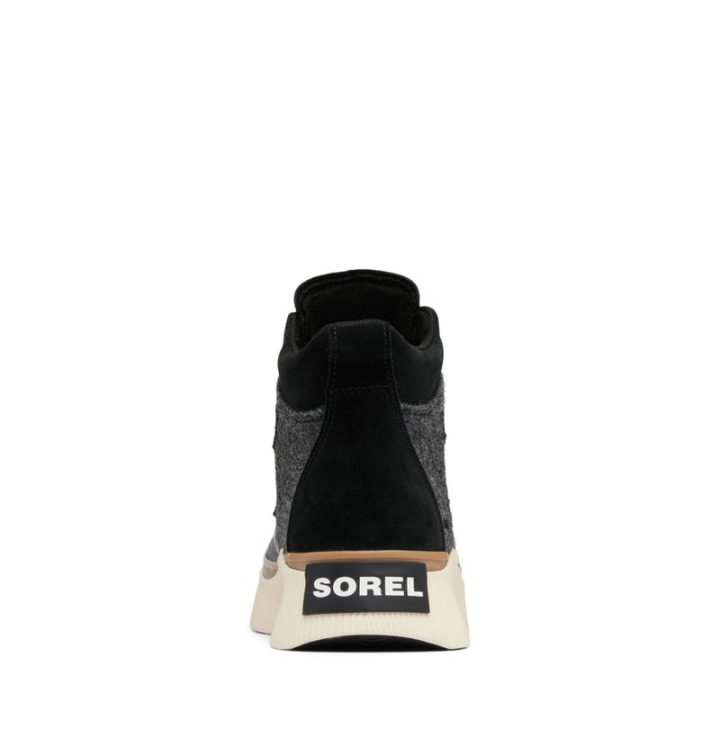 SOREL Women's Out N About lV Classic Waterproof Boot - Black, Chalk - 8.5 - Image 4