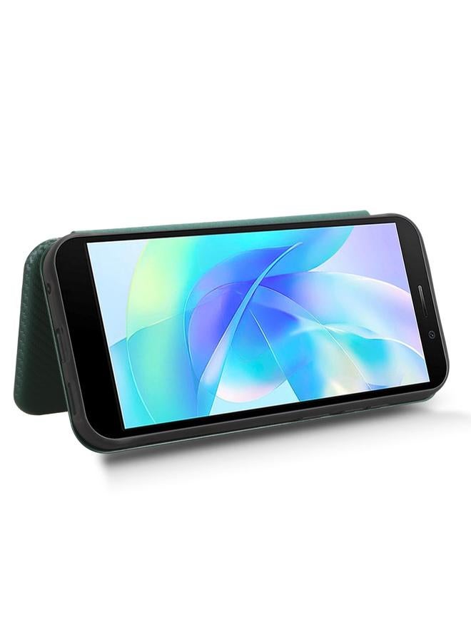 Zaboon Case For DOOGEE X97 / X97 Pro Carbon Fiber Texture Flip Leather Phone Case - Image 4