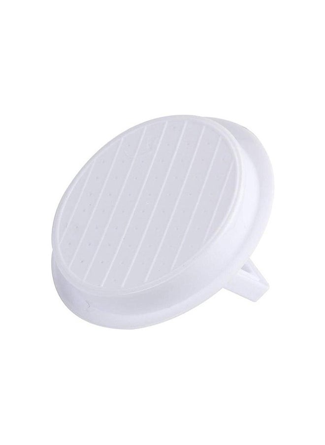 O Ozone Burger Press [ Hamburger Patty Maker ] Burger Smasher [ Patty Press ] Kitchen Barbeque Tool [ Burger Maker ] - White  - Image 3