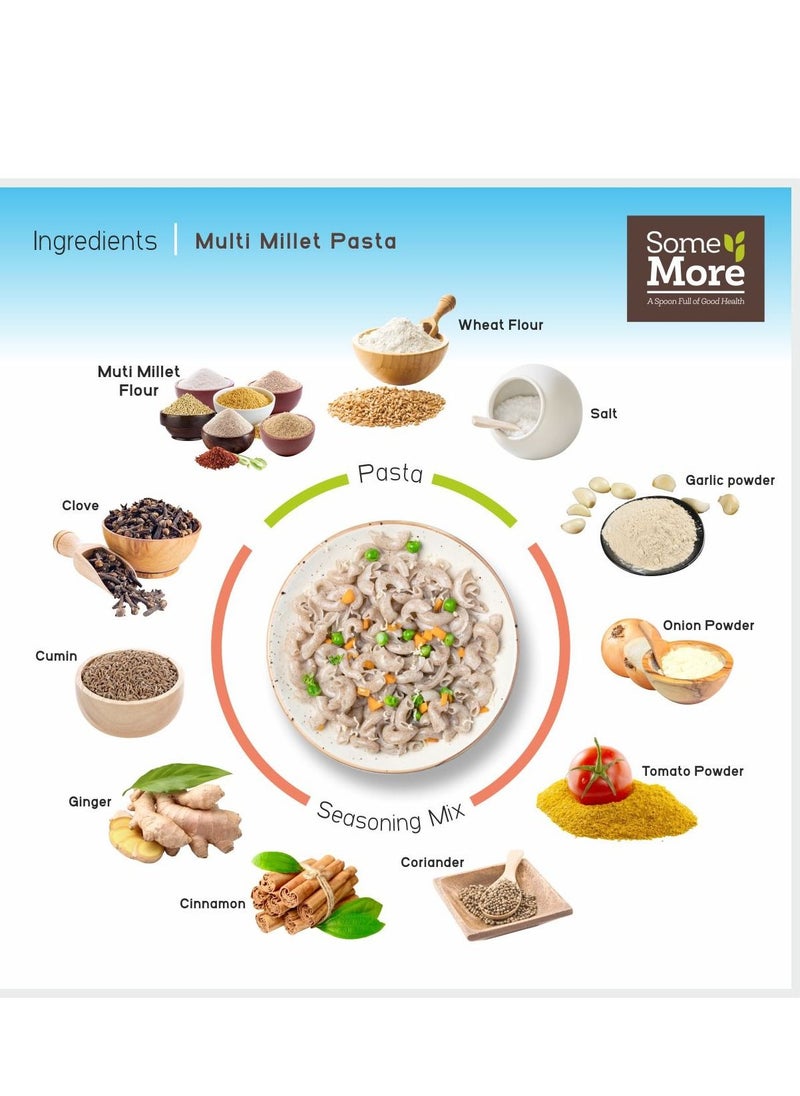 Some More - Some More Multi Millet Pasta 180 grams - Image 1