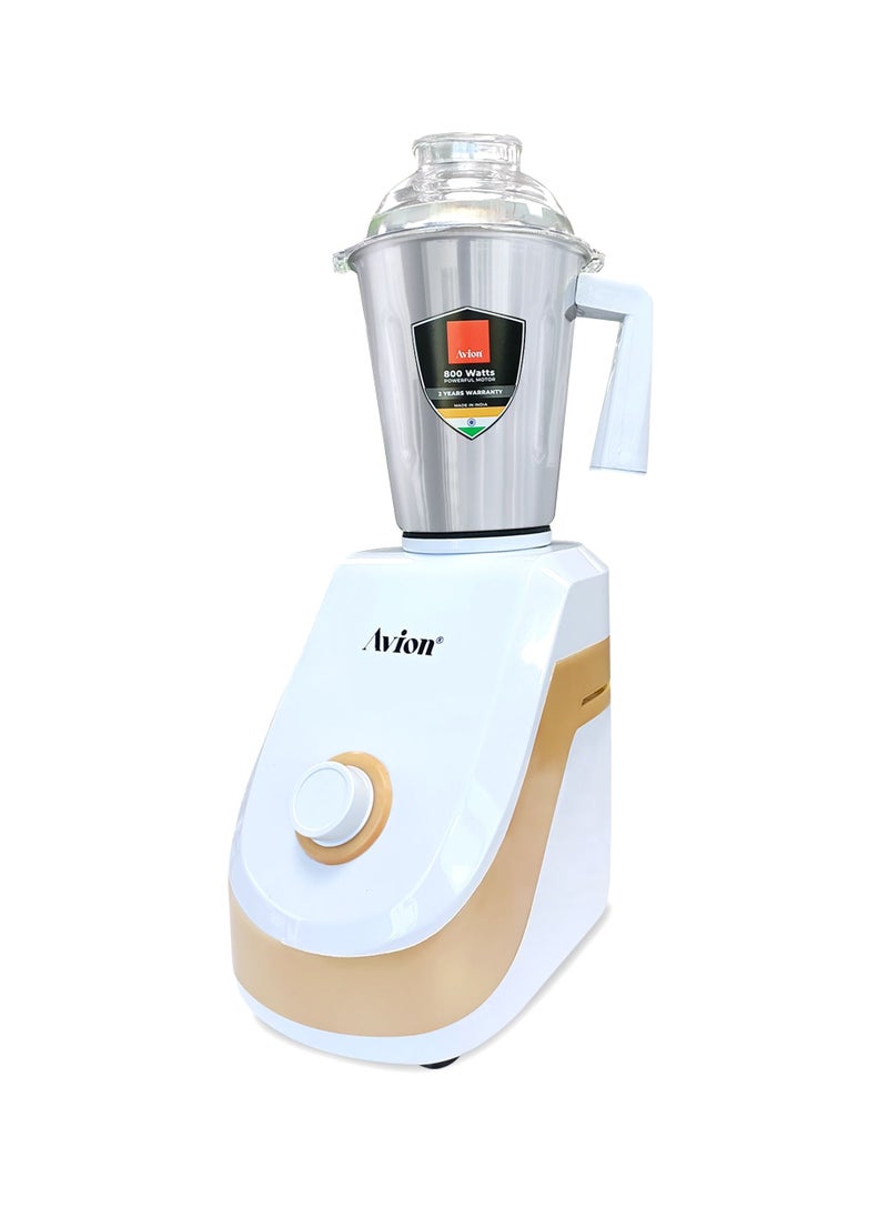 Avion 3 in 1 Heavy Duty Mixer Grinder -Ultra Efficient Stainless Blades - Heavy Duty Jars  - Image 2