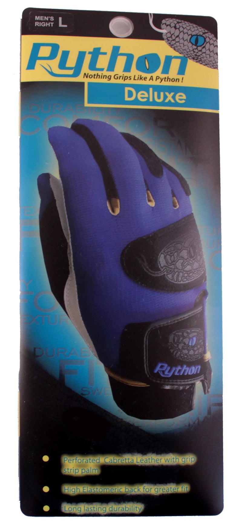Python Racquetball Python Deluxe Racquet/Pickleball Glove, Left Hand - Large - Image 3